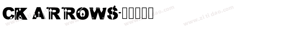 CK Arrows字体转换